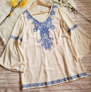 Flying Tomato | Boho Bell Sleeve Dress